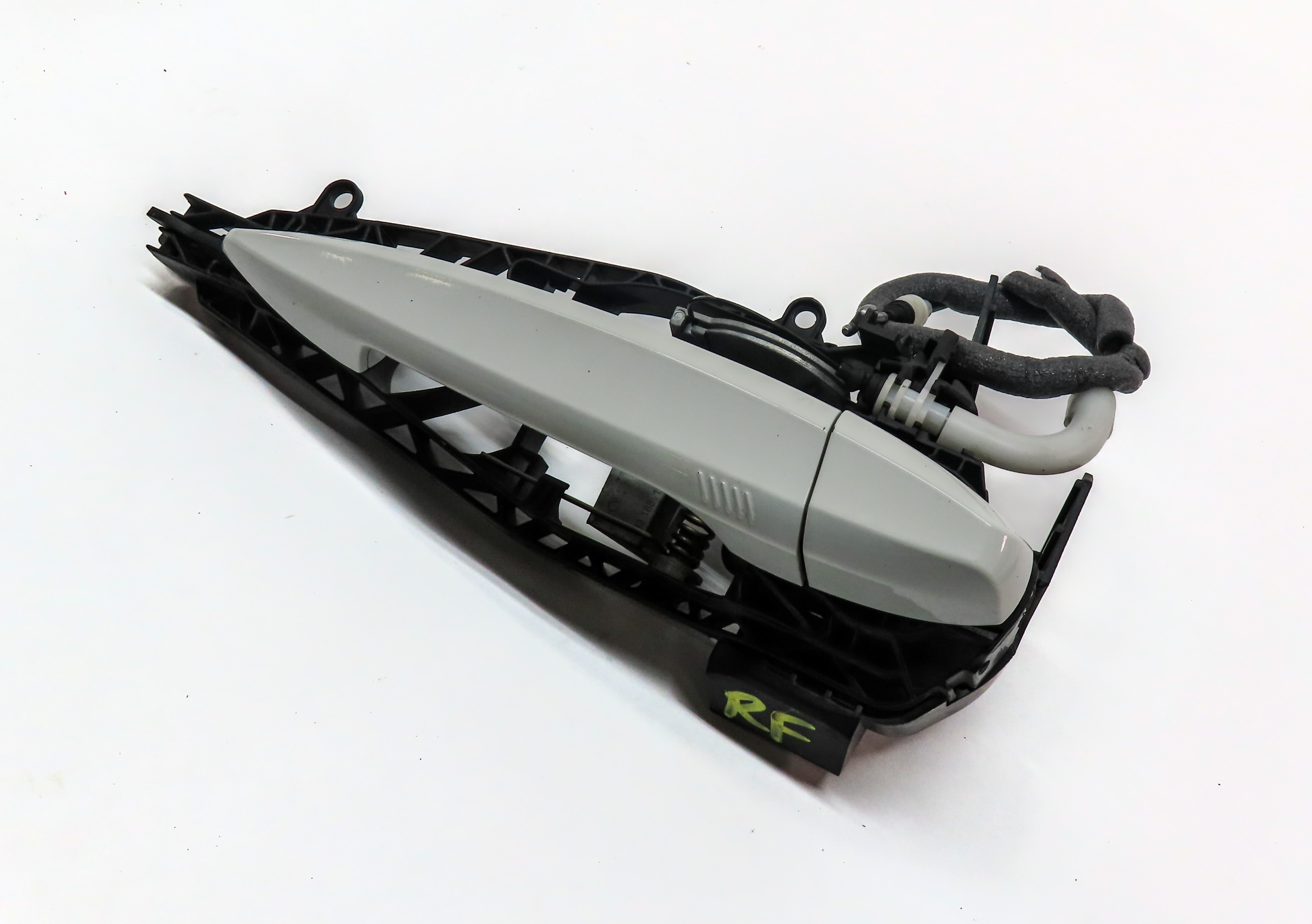 14-21 BMW X1 X2 X5 X6 (F15 F16 F39 F48) FRONT RIGHT COMFORT DOOR HANDLE (White) — exact item pictured